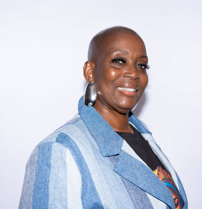 Portrait of Charlene Lockhart Jones, Founder and CEO of Savvy Sister Social Connection.